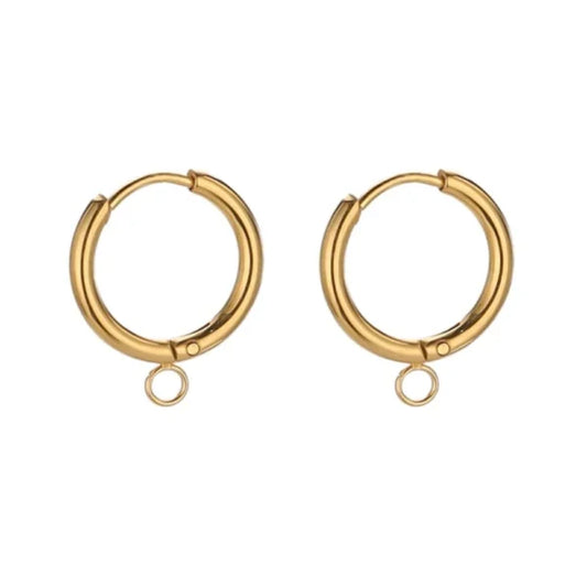 Boucles d’oreilles Breloque Dorées