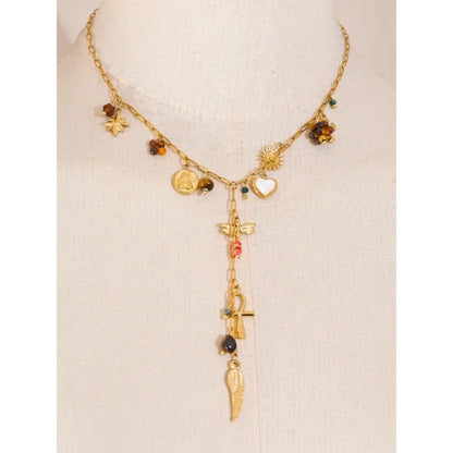 Collier à breloques avec Chaîne Pendante