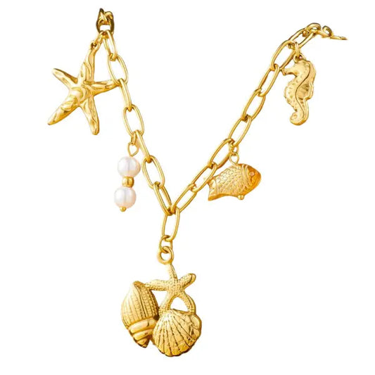 Collier à breloques de la Mer