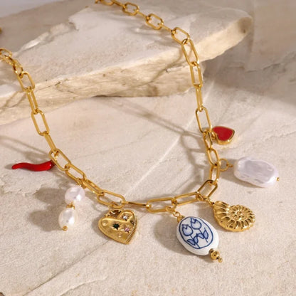 Collier Breloque SANTORINI