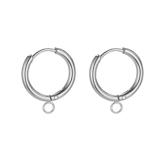 Boucles d’oreilles Breloque Argentées